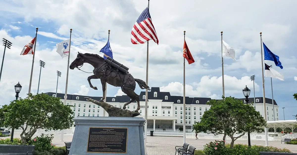 World Equestrian Center Horse Statue